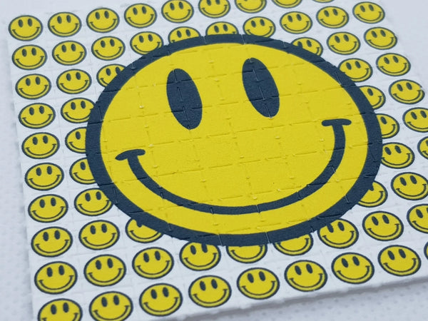 90's Smiley Face Mini Blotter Art - Blotter Store