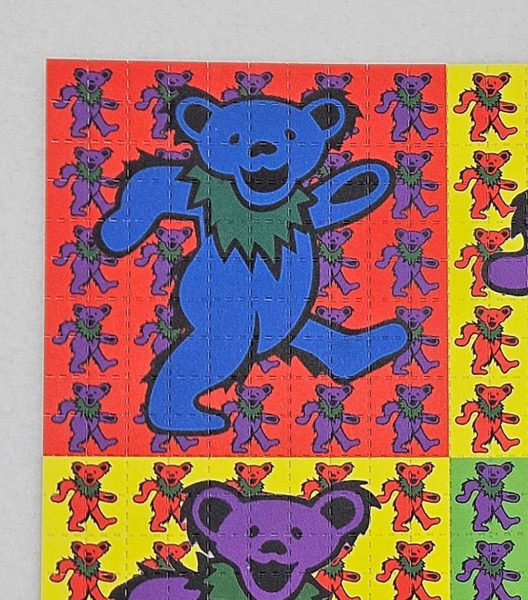 Grateful Dead Bears Blotter Art by Paul Guest