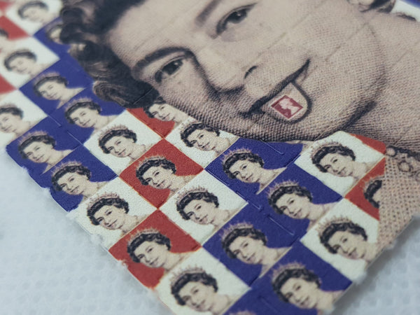 Albert Einstein + Queen Elizabeth Mini Blotter Art Set - Blotter Store