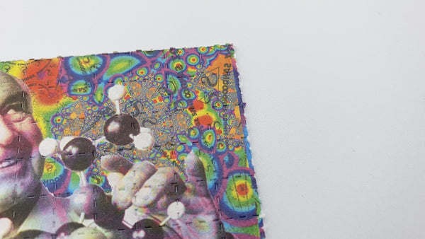 Albert Hofmann Chemical Mini Blotter Art - Blotter Store