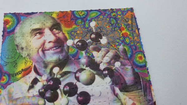 Albert Hofmann Chemical Mini Blotter Art - Blotter Store
