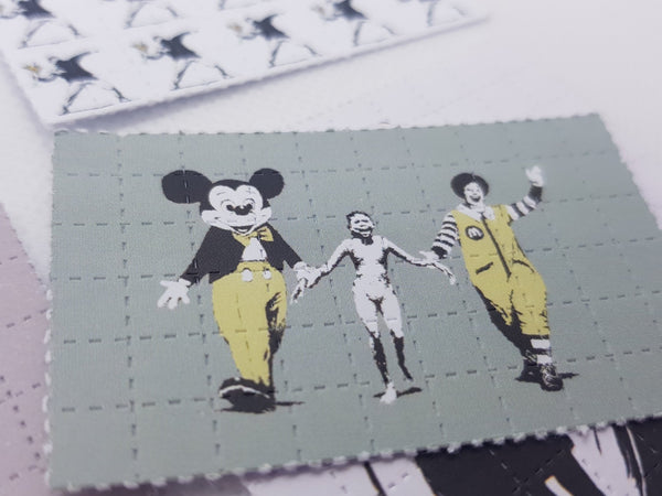 Banksy Mini Blotter Art Set of 5 - Blotter Store