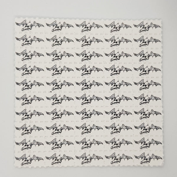 Bats (Hunter Thompson) Mini Blotter Art - Blotter Store