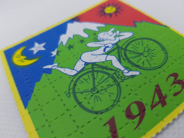 Bike Day 1943 Mini Blotter Art - Blotter Store