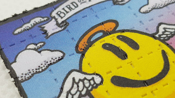 Bird of Prey 2000's Smiley Mini Blotter Art - Blotter Store