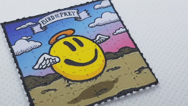 Bird of Prey 2000's Smiley Mini Blotter Art - Blotter Store