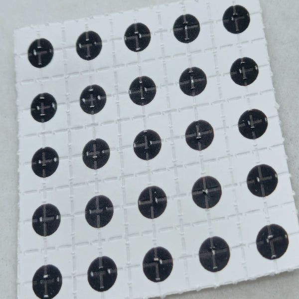 Black Dot Mini Blotter Art - Blotter Store