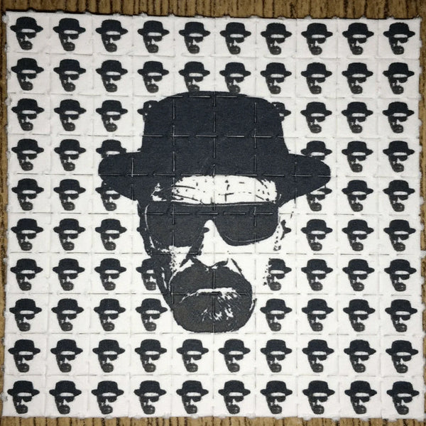 Breaking Bad Heisenberg Mini Blotter Art - Blotter Store