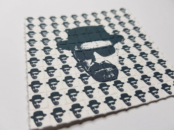 Breaking Bad Heisenberg Mini Blotter Art - Blotter Store