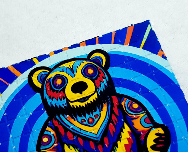 Buster Bear Mini Blotter Art - Blotter Store