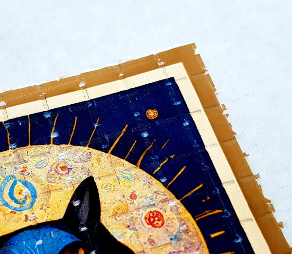 Cat God Mini Blotter Art - Blotter Store