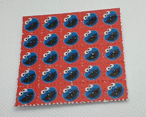 Cookie Monster Mini Blotter Art - Blotter Store