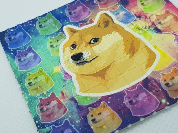 Doge Dog Mini Blotter Art - Blotter Store