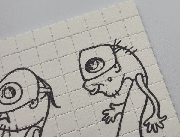 Double Trouble Mini Blotter Art - Blotter Store