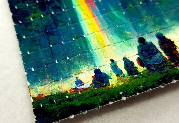 End of the Rainbow Mini Blotter Art - Blotter Store