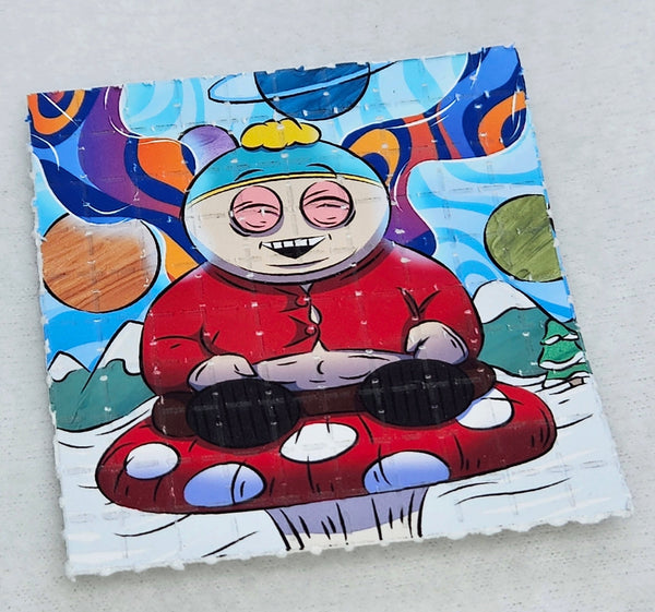 Eric Cartman Mushroom Mini Blotter Art - Blotter Store