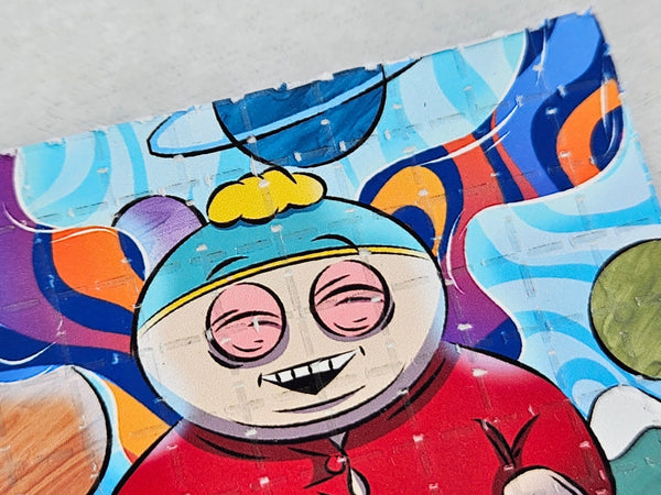 Eric Cartman Mushroom Mini Blotter Art - Blotter Store