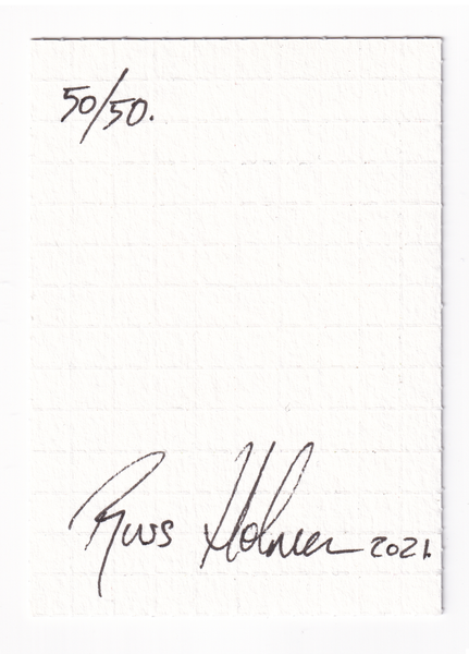 Fast Food Blotter Art by Russ Holmes - #50 of 50 (2021) - Blotter Store