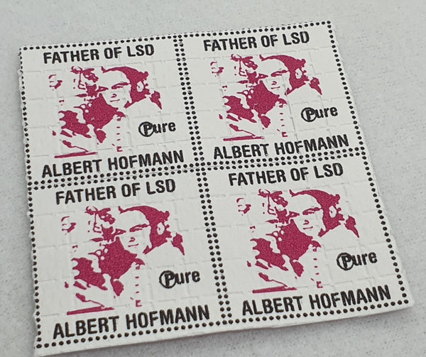 Father of LSD Mini Blotter Art - Blotter Store