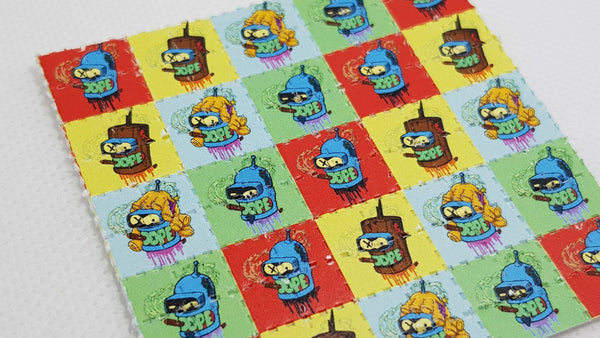 Futurama Bender Mini Blotter Art - Blotter Store