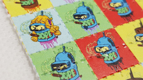 Futurama Bender Mini Blotter Art - Blotter Store