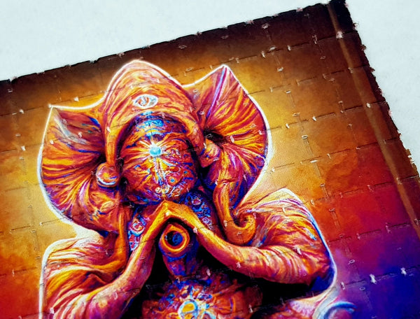 Ganesha's Power Mini Blotter Art - Blotter Store