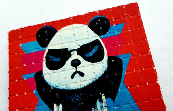 Gangster Panda Mini Blotter Art - Blotter Store
