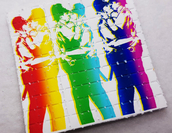 Gay Cops Mini Blotter Art - Blotter Store