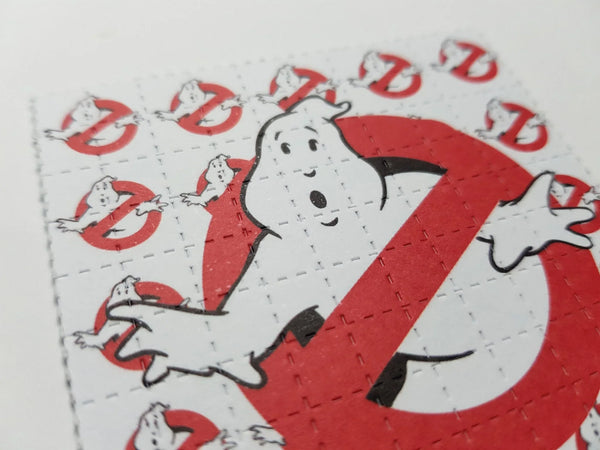 Ghostbusters Mini Blotter Art - Blotter Store