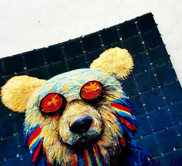 Grateful Dead Bear Mini Blotter Art - Blotter Store