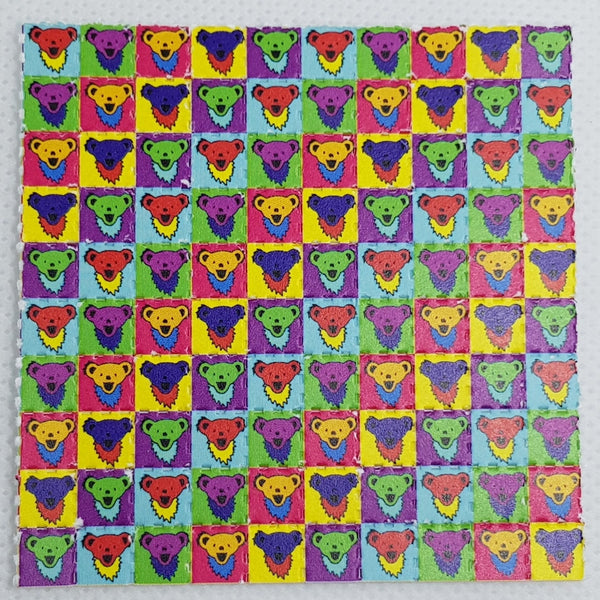 Grateful Dead Bear Mini Blotter Art - Blotter Store