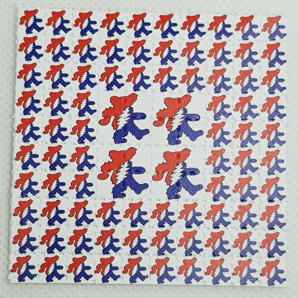 Grateful Dead Bear Mini Blotter Art - Blotter Store