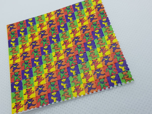 Grateful Dead Bear Mini Blotter Art - Blotter Store