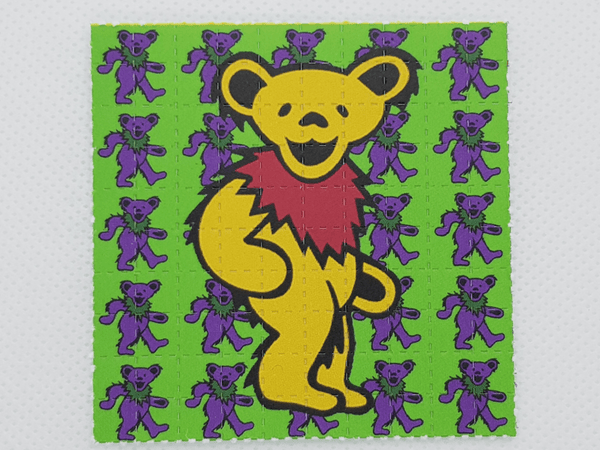 Grateful Dead Bear Mini Blotter Set - Blotter Store