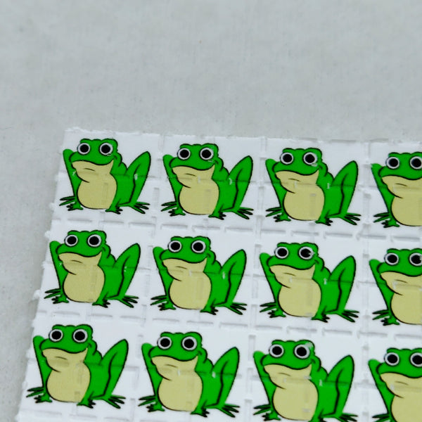 Green Frogs Mini Blotter Art - Blotter Store