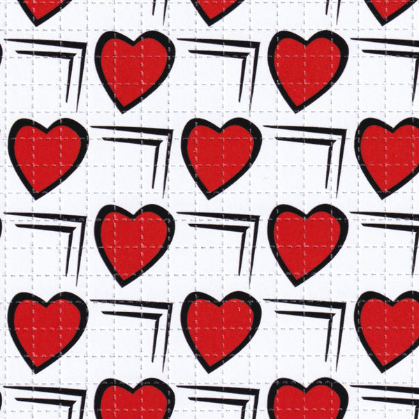 Hearts in Motion Blotter Art - Blotter Store