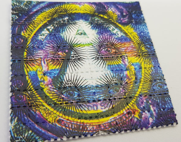 Illuminati Mini Blotter Art - Blotter Store