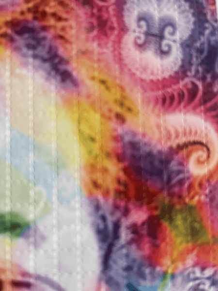 Jerry Garcia 10 Years of Tears Blotter Art by Wes Black (light) - Blotter Store
