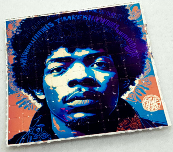 Jimi Hendrix Mini Blotter Art - Blotter Store