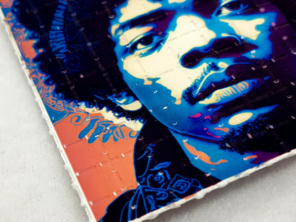 Jimi Hendrix Mini Blotter Art - Blotter Store