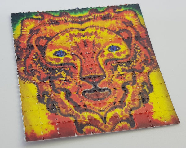 Lion Rasta Mini Blotter Art - Blotter Store