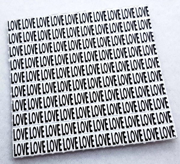 LOVE Mini Blotter Art - Blotter Store