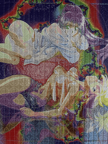 Lovely Angels by Lucifer Signed & Numbered #/100 Blotter Art - Blotter Store