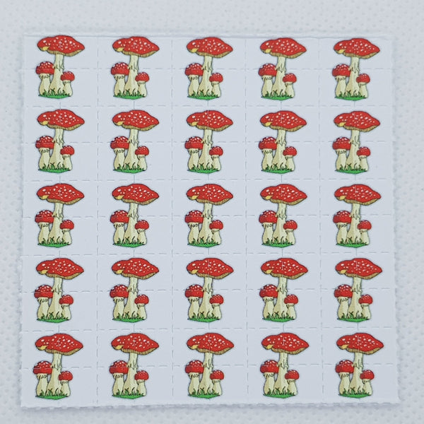 Magic Mushroom Mini Blotter Art - Blotter Store