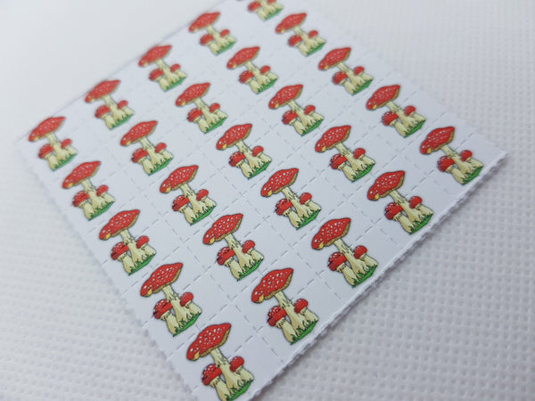 Magic Mushroom Mini Blotter Art - Blotter Store
