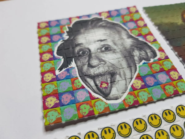 Mini Blotter Art Set of 4 Unique Blotters - Blotter Store