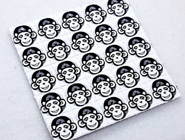 Monkey Face Mini Blotter Art - Blotter Store