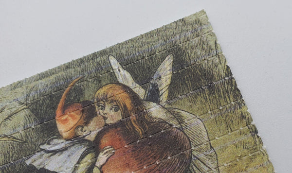 Mushroom Love Story Mini Blotter Art - Blotter Store