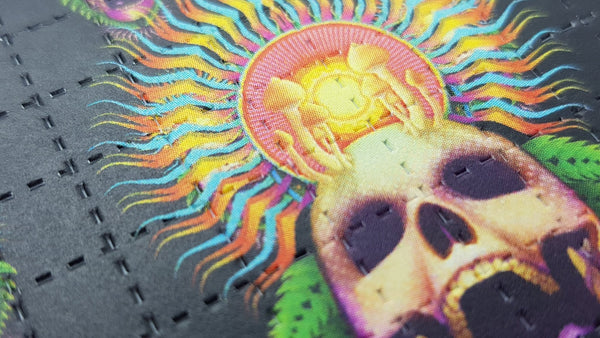 Mushroom Skull Mini Blotter Art - Blotter Store