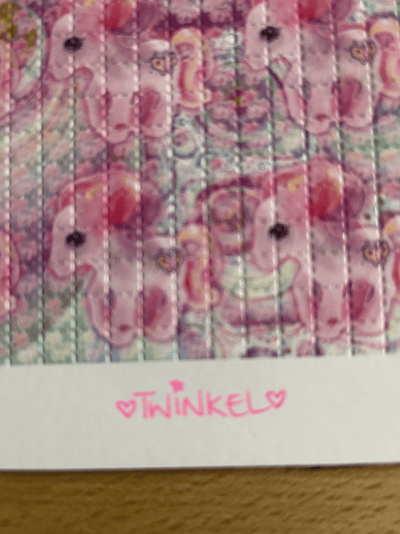 My Little Pony by Twinkle Signed & Numbered #/100 Blotter Art - Blotter Store